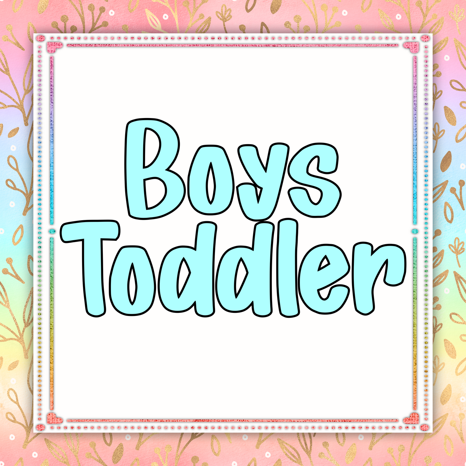 Boys Toddler