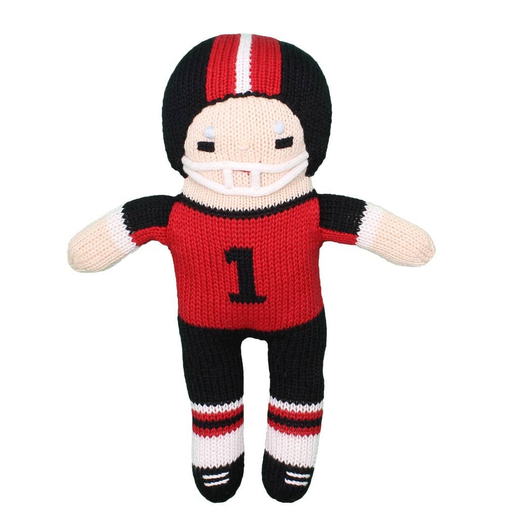 Football Player Knit Dolls - McGough Twins