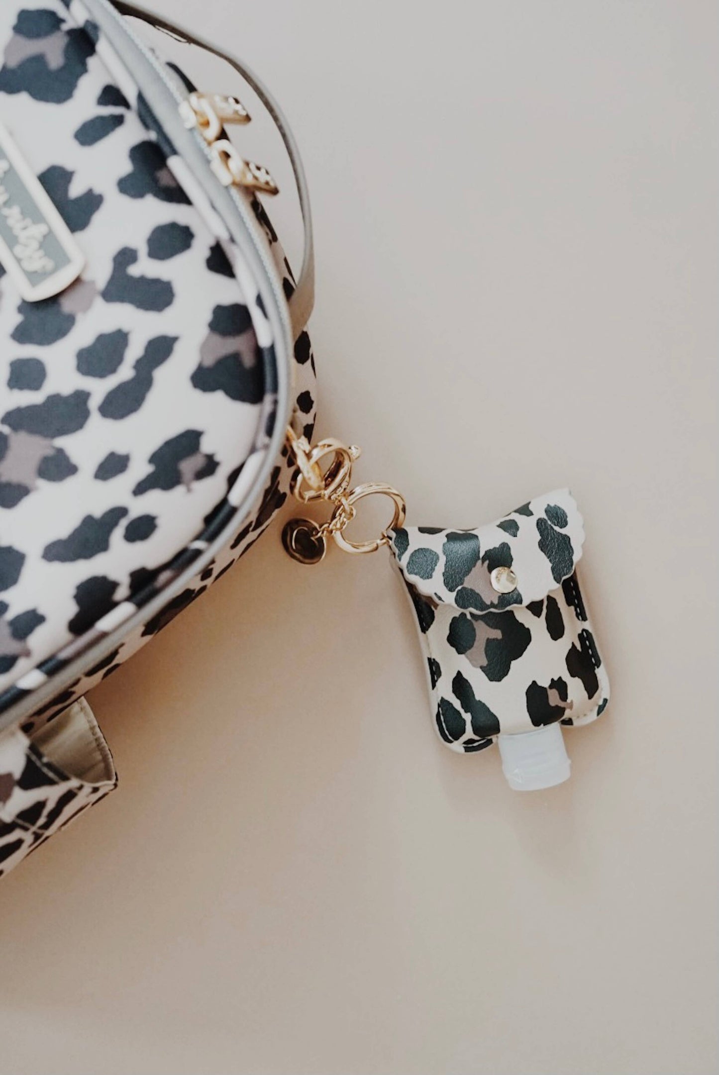 Leopard Cute 'n Clean™ Hand Sanitizer Charm