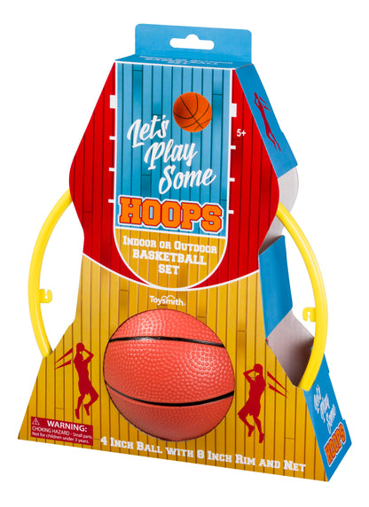 Toysmith Hoops Basketball Set