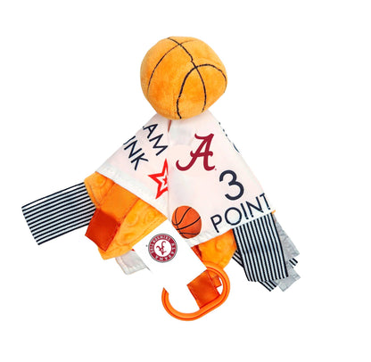 Alabama Crimson Tide Stroller Tag Toy Learning Lovey