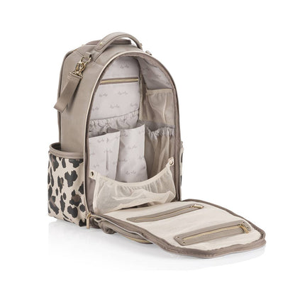 Leopard Boss Plus™ Backpack Diaper Bag - Gilliam Baby