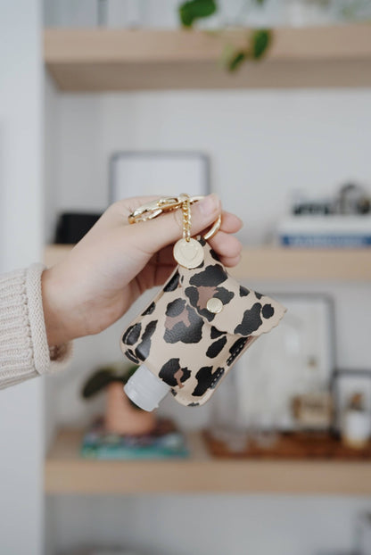 Leopard Cute 'n Clean™ Hand Sanitizer Charm