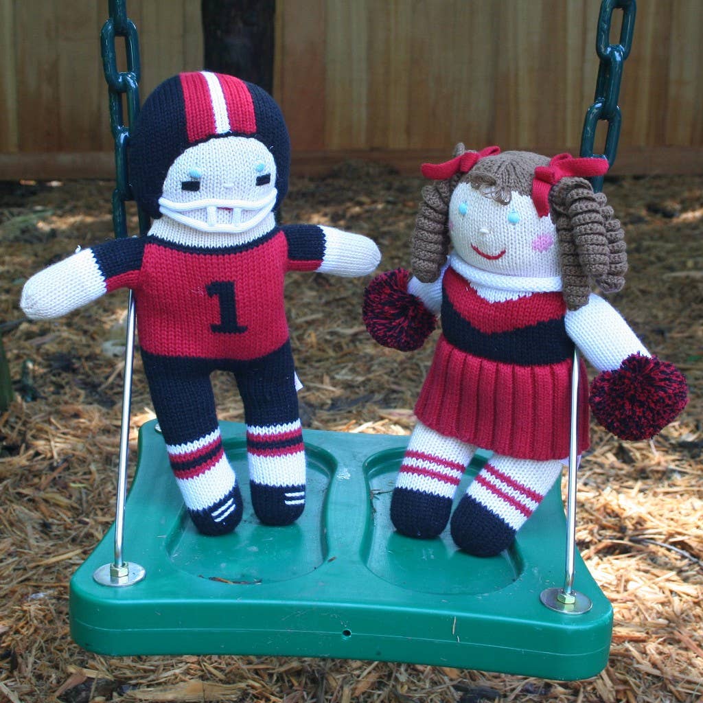 Football Player Knit Dolls