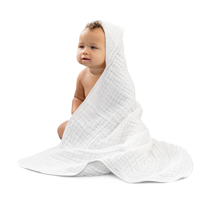 Baby Hooded 9 Layer Muslin Cotton Towel for Kids