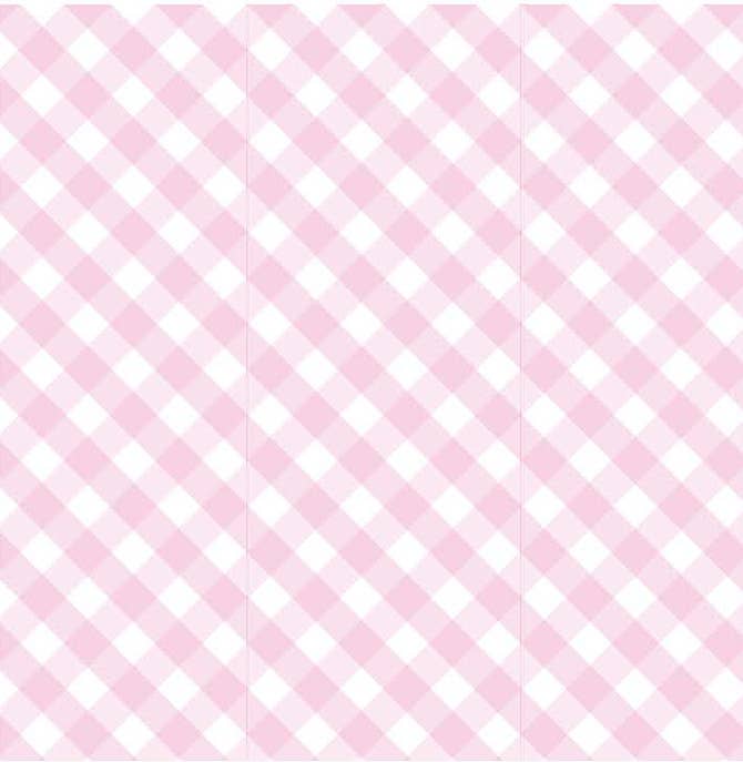 Gingham Scented Drawer Liner