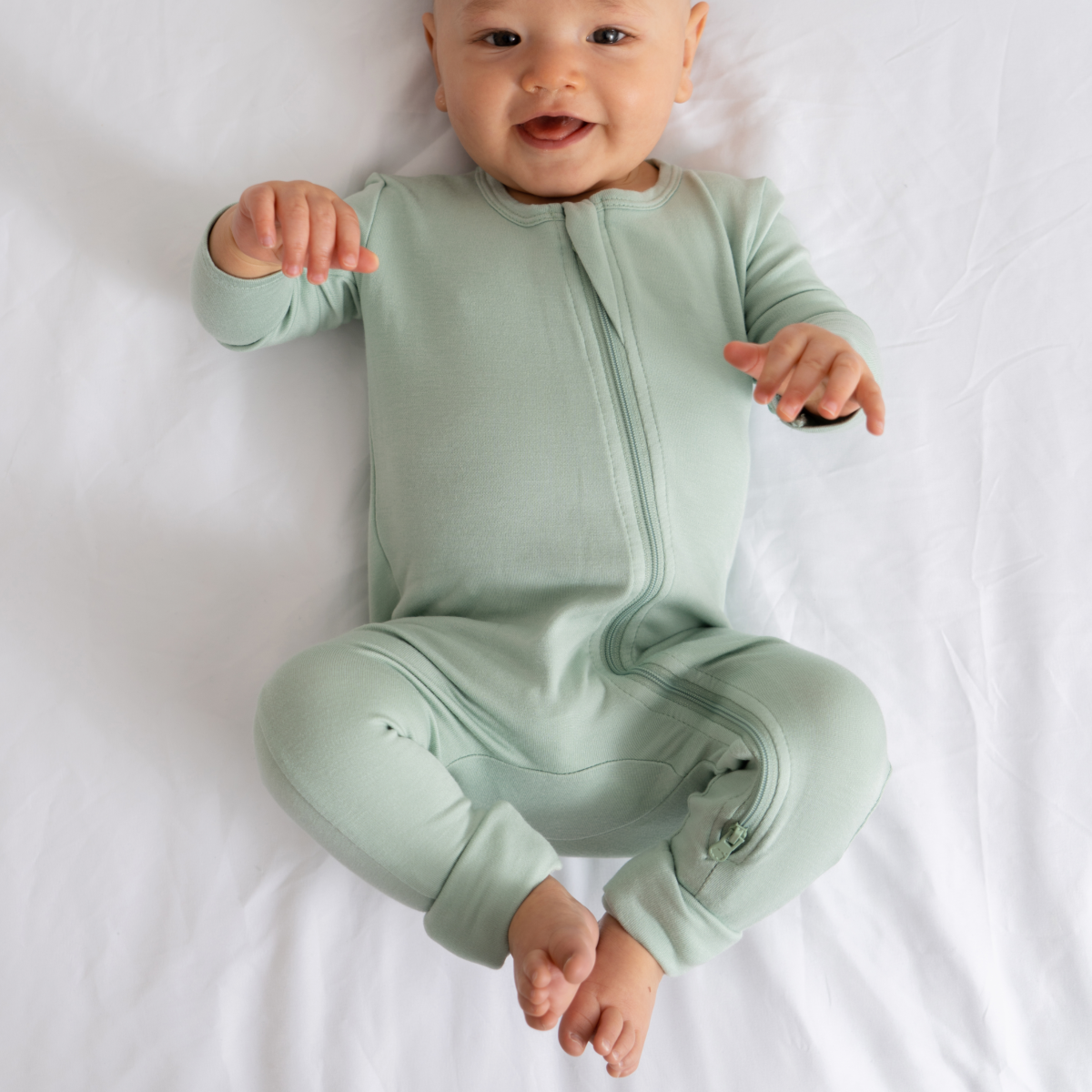 Baby Bamboo Pajamas w/ DreamCuffs™