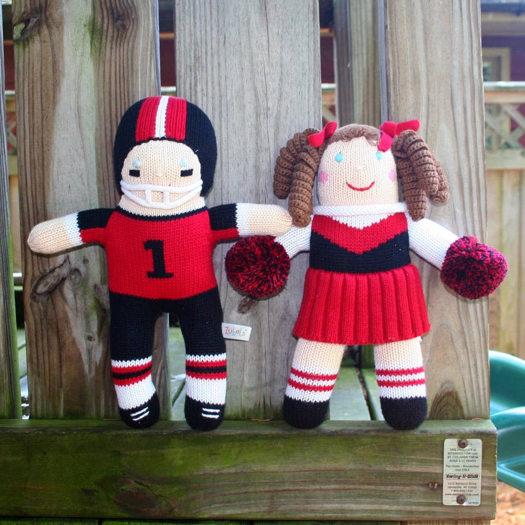 Cheerleader Knit Dolls