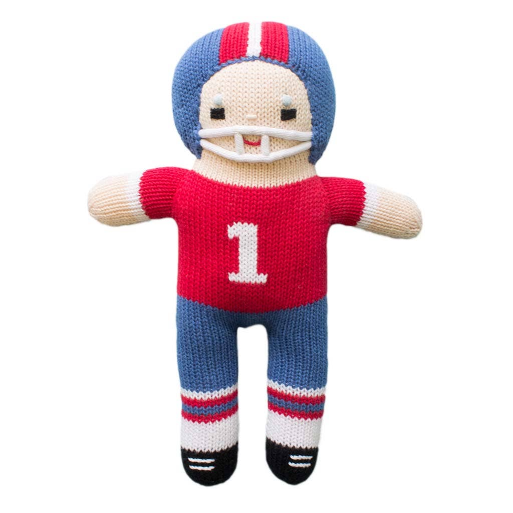 Football Player Knit Dolls - McGough Twins