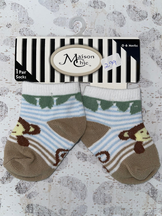 Maíson Chíc Monkey Socks