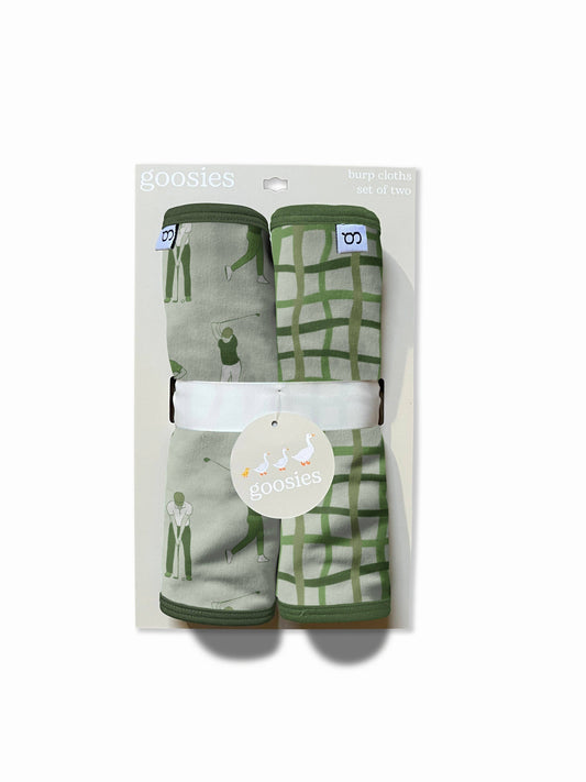 Golf Burp Cloths Set of 2