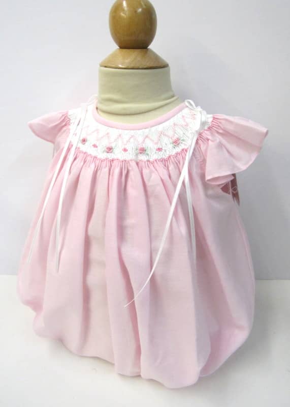 Sweet Baby Smocked Bubble