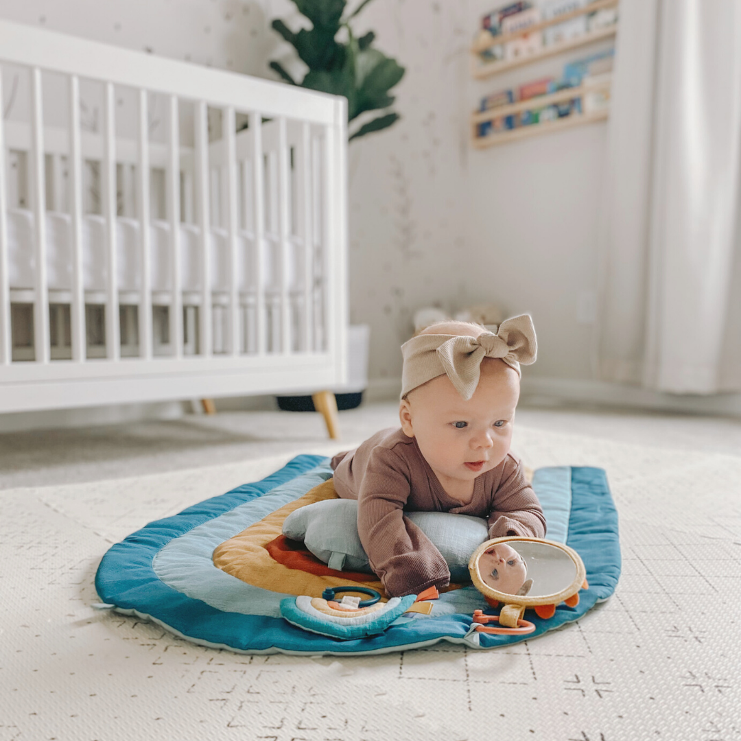 Bitzy Bespoke Ritzy Tummy Time™ Mat