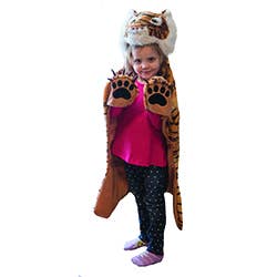 Huggable Dress-Up Animal Disguise Blankets!