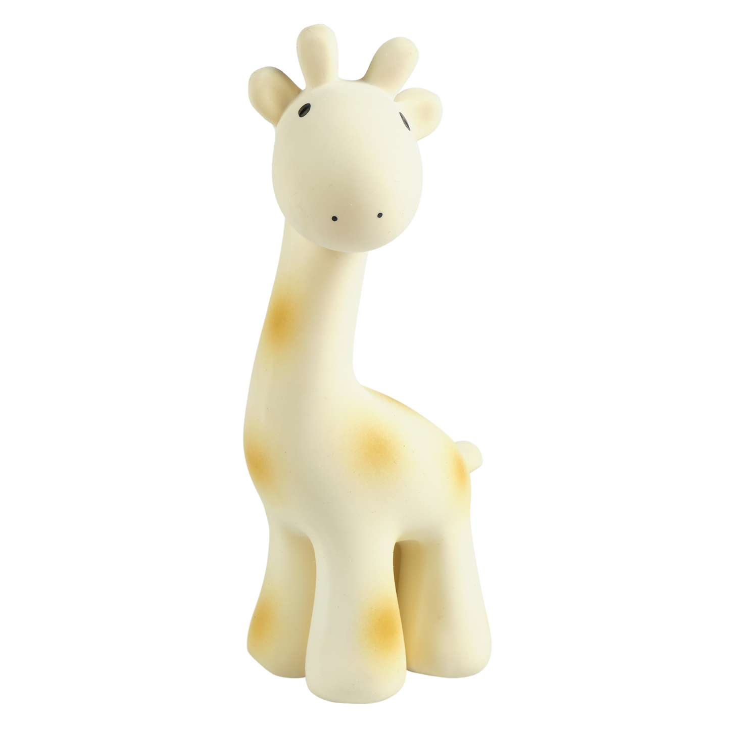 Giraffe Natural Organic Rubber Teether, Rattle & Bath Toy