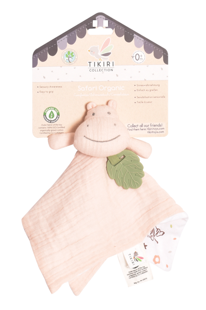 Safari Organic Hippo Comforter