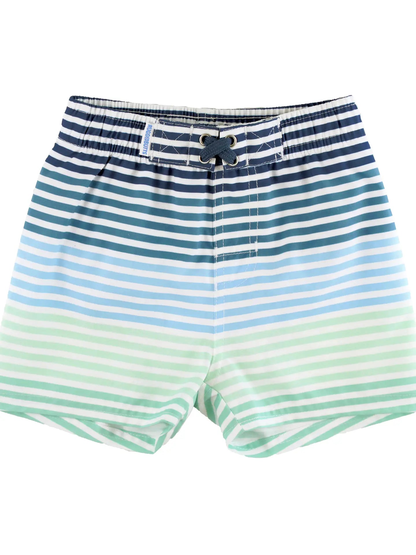 Rugged Butts Coastal Stripes Swim Trunks