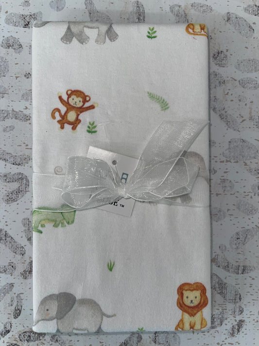 LB Safari Burp Cloth