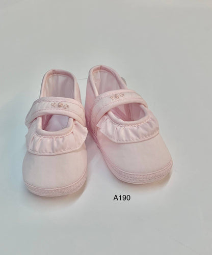 Cute Pink Baby Crib Shoes