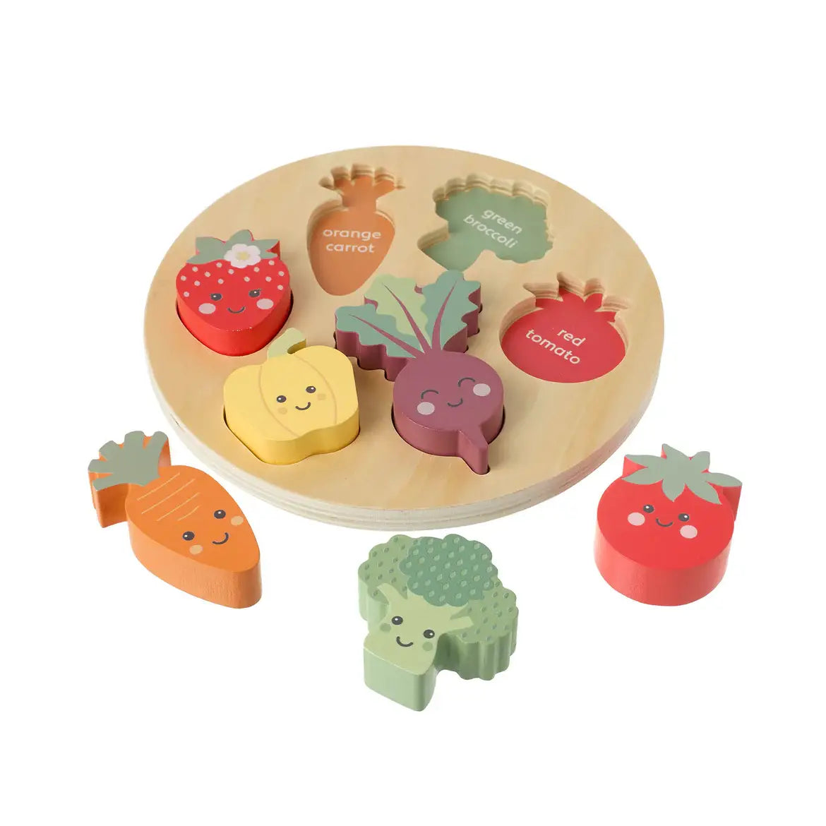 Happy Veggies Puzzle