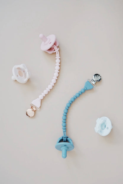 Sweetie Strap™ Silicone One-Piece Pacifier Clips