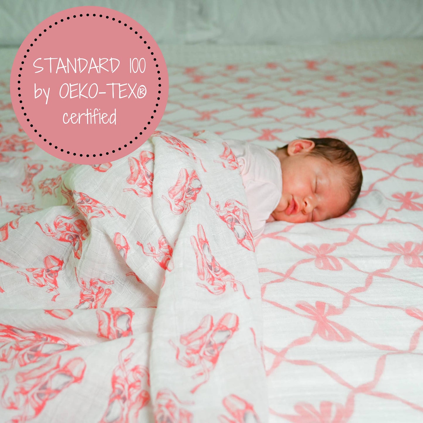 On Pointe Baby Swaddle Blanket