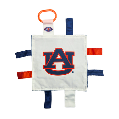 Auburn Tigers Stroller Tag Toy Learning Lovey