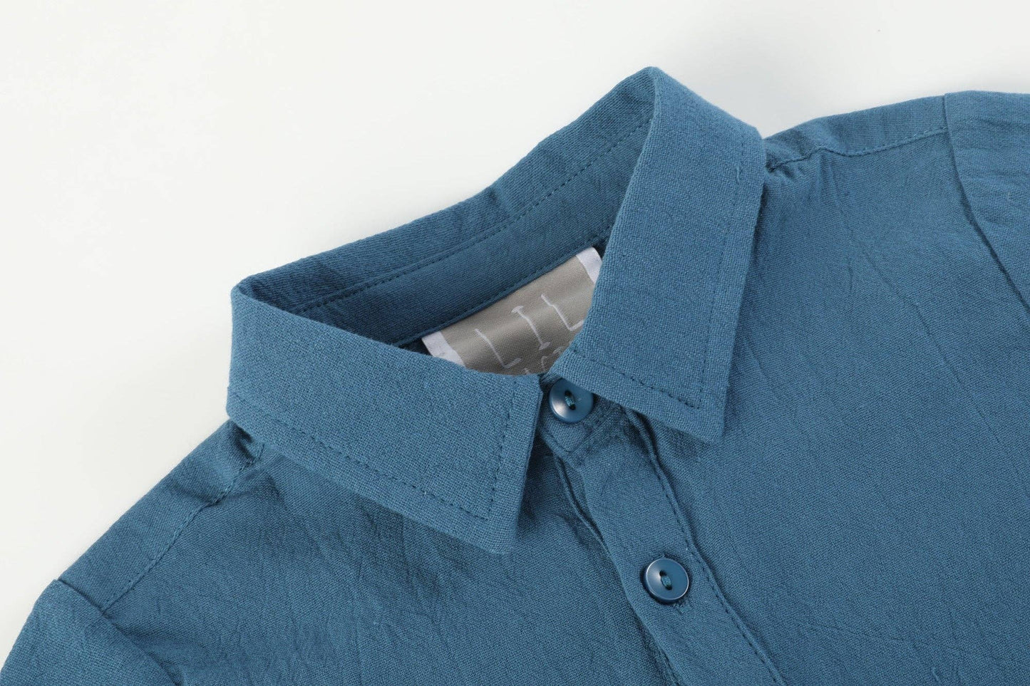 Cobalt Blue Boys Dress Shirt