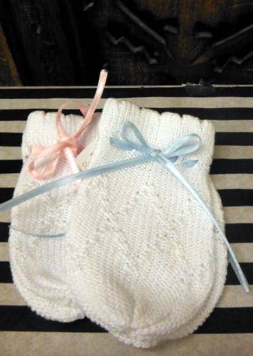 Baby Knit Mittens