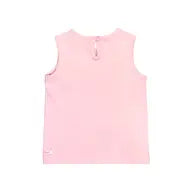 Ruffle Butts Pink Knit Ruffle Trim Tank