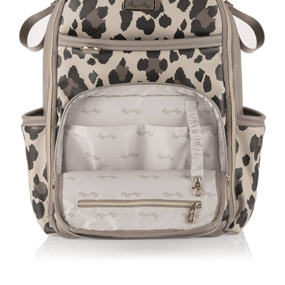 Leopard Boss Plus™ Backpack Diaper Bag - Gilliam Baby