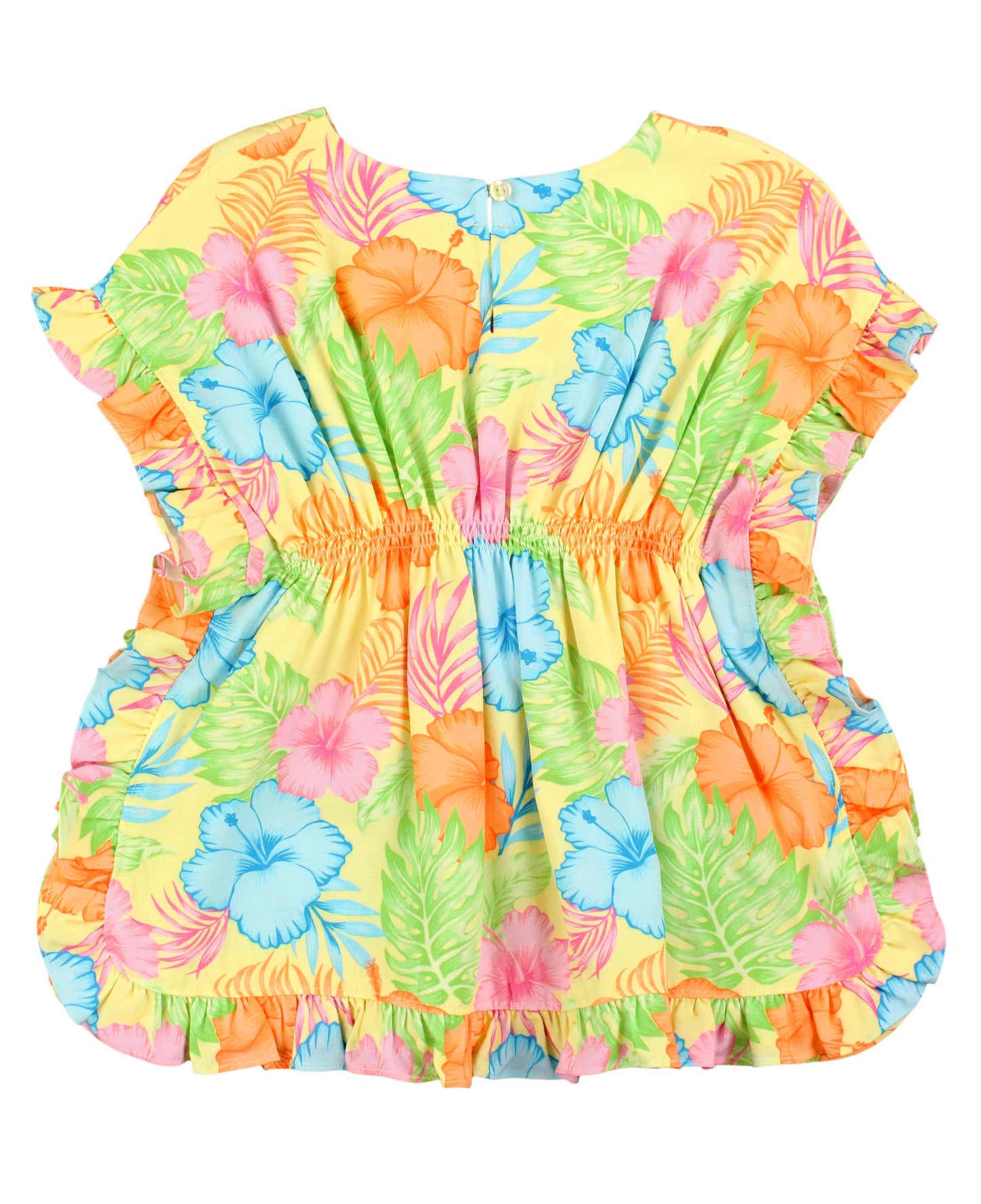 Ruffle Butts Happy Hula Ruffle Trim Cover-Up