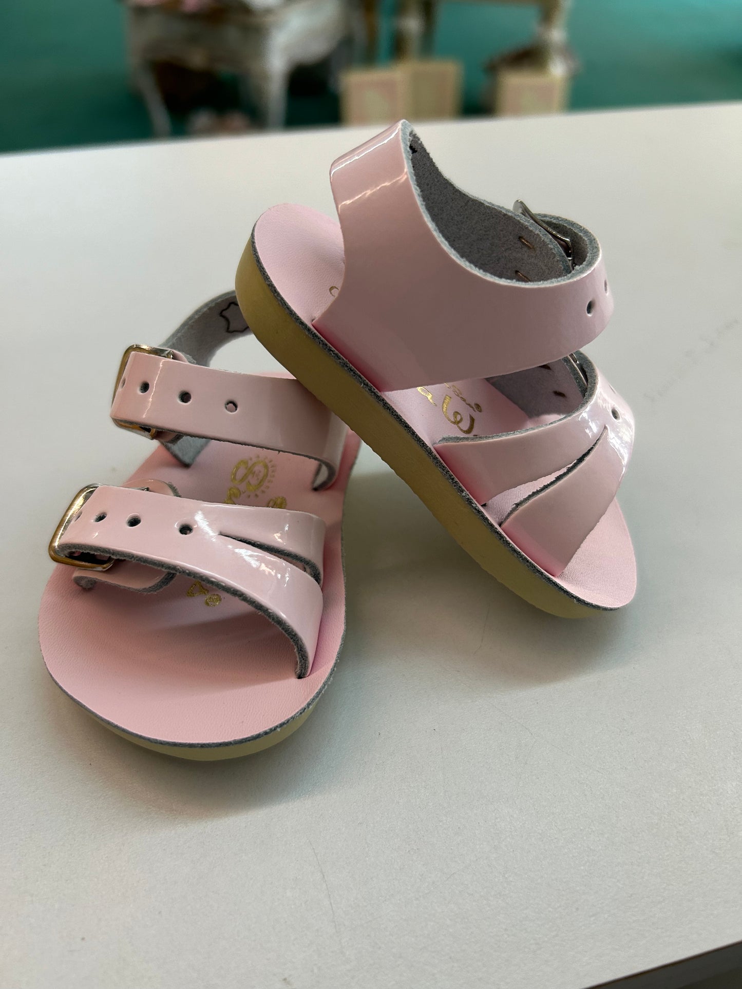 Sun Sans Sailor Shoes- pink