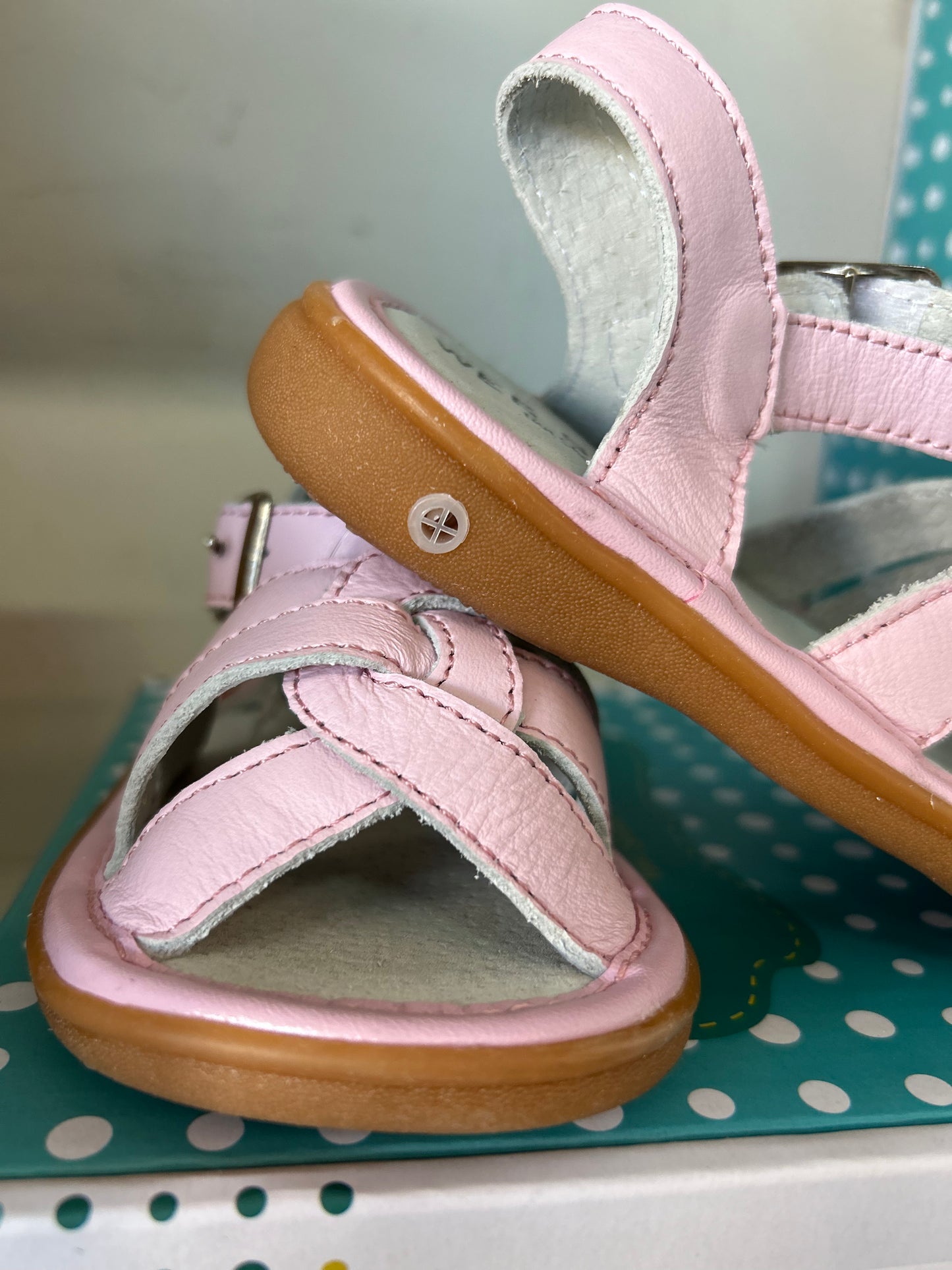 Wee Squeak Emma Light Pink Sandal