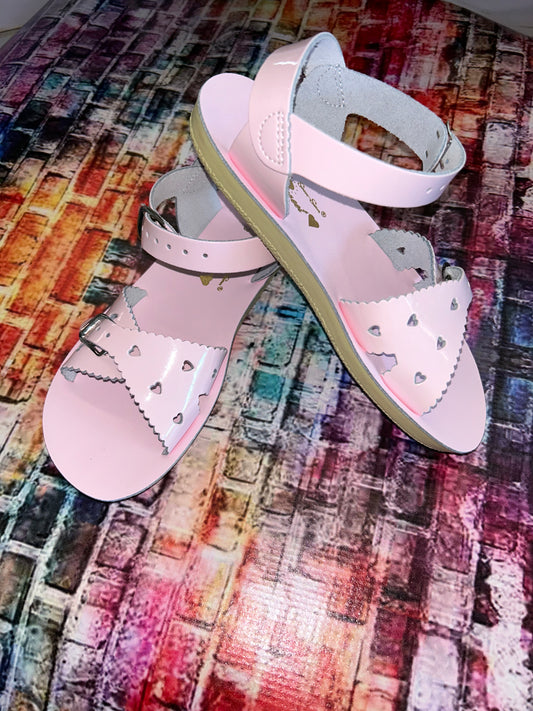 Sun Sans Sweatheart Shoes- Pink