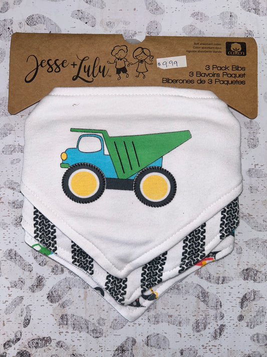 Jesse & Lulu 3 Pack Construction Bibs