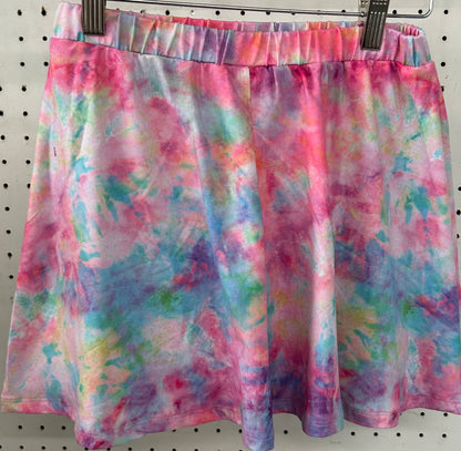 Millie Loves Lily Lilac Angel Sleeve Top & Candy Tie Dye Skort