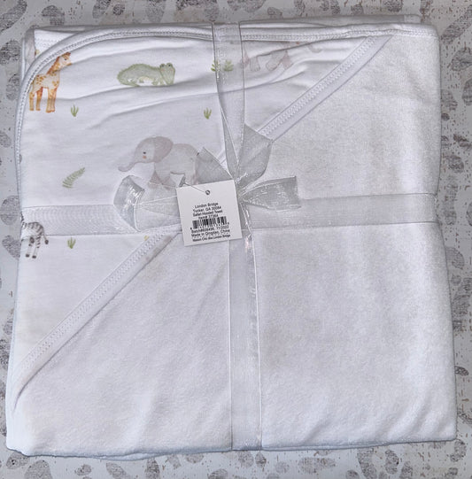 London Bridge Safari Hooded Towel