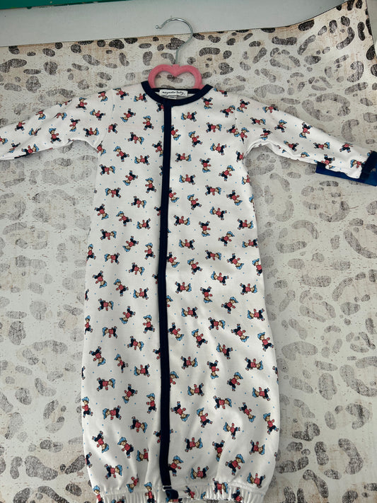 Magnolia Baby Little Boy Print Converter Gown