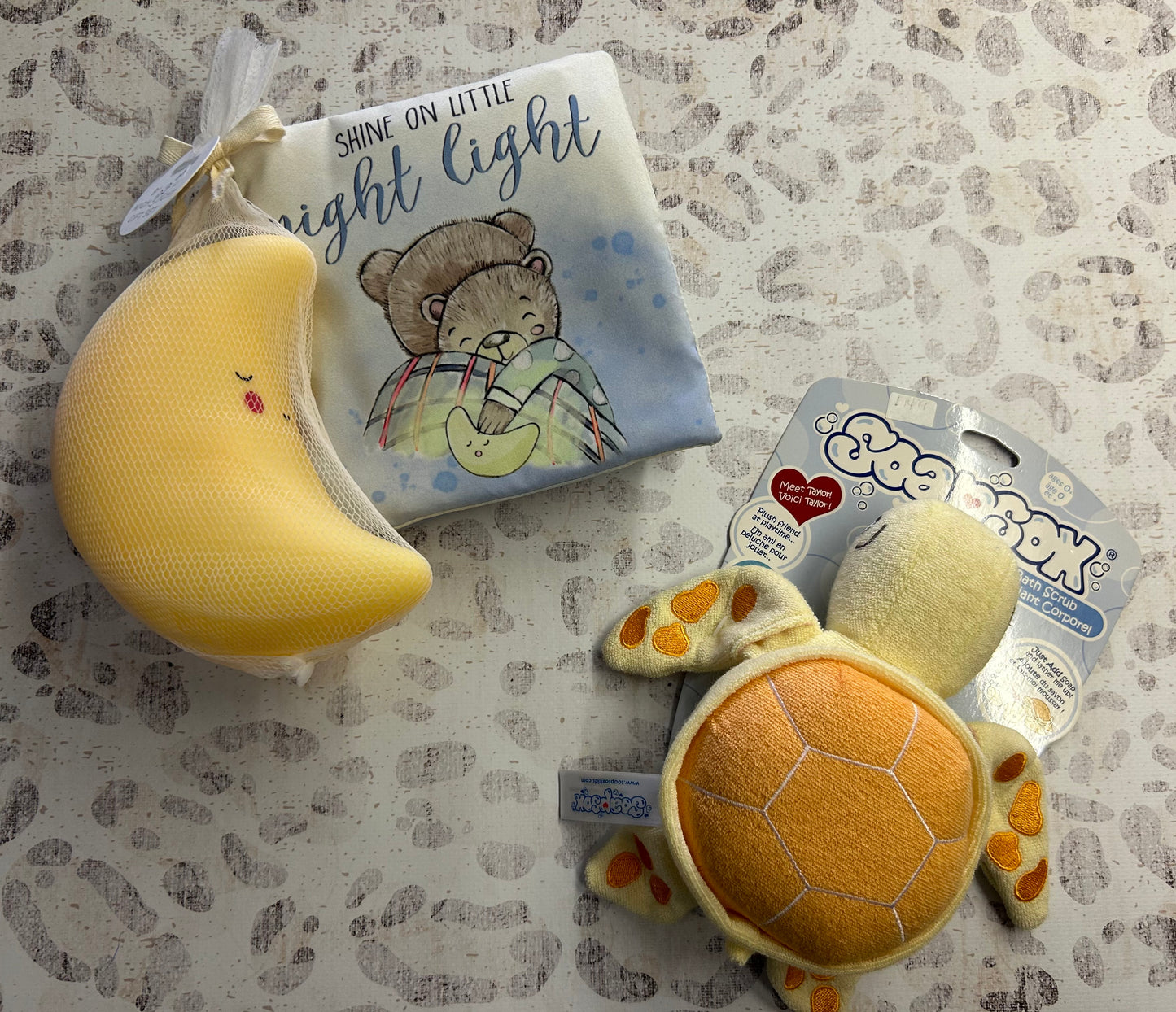 night light book set, soap sox turtle- Baby Boy Vice