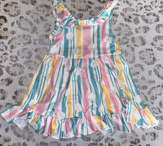 Okie & Lou Sorbet Stripes - Dress