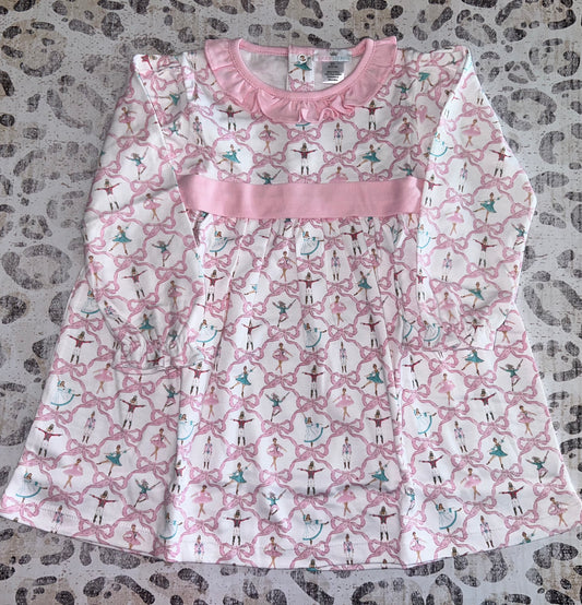 Baby Loren Nutcrackers Pima Dress