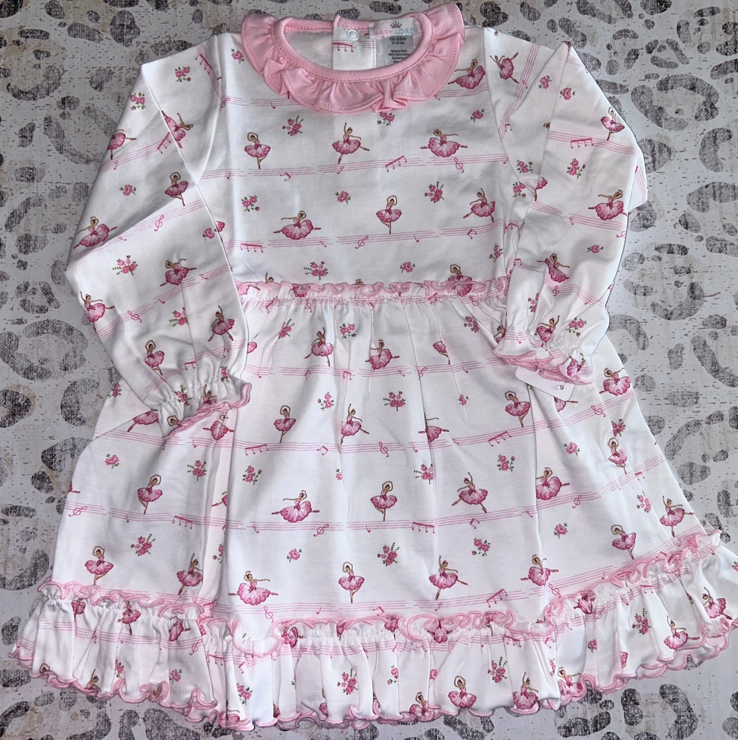 Baby Loren Ballerinas Pima Dress