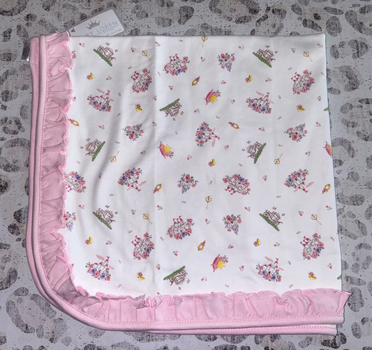 Baby Loren Princess and Tiaras Pima BLANKET