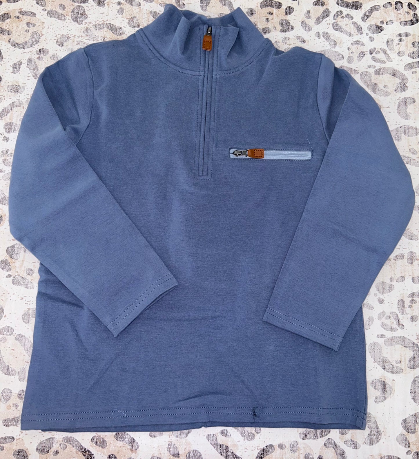 Millie Jay Kingston 1/4 Zip pullover - Blue