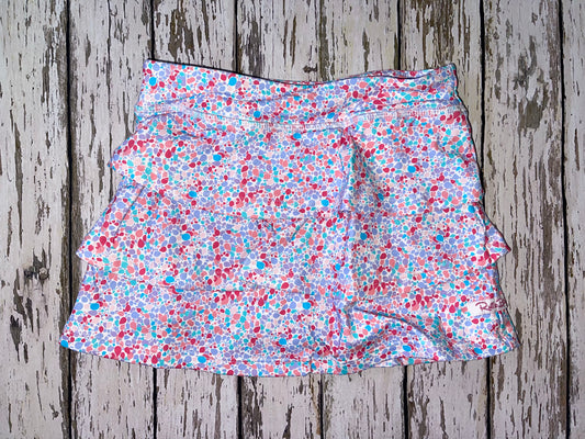 Ruffle Butts Candy Confetti Active Skort