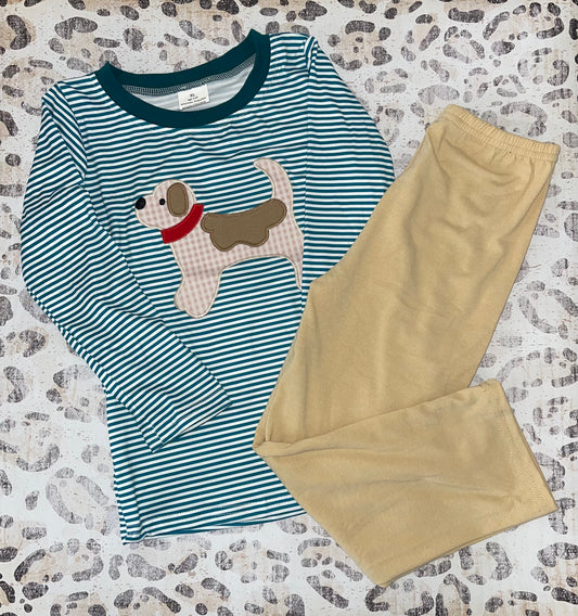 Long Sleeve Dog Outfit Set