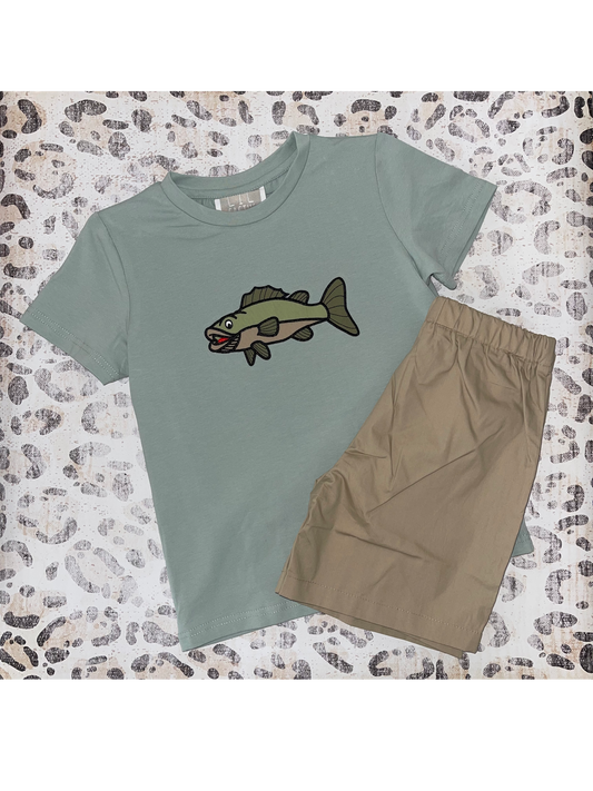 Lil Cactus Fish Outfit Set