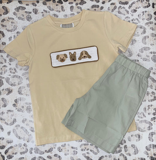 Lil Cactus Dog Outfit set