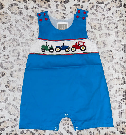 Lil Cactus Tractor Overall